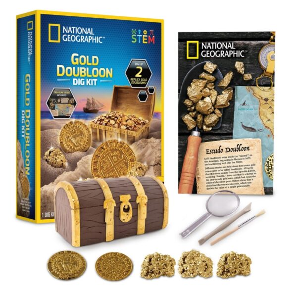 National Geographic Gold Doubloon Dig Kit