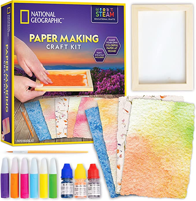 National Geographic Paper Making Craft Kit