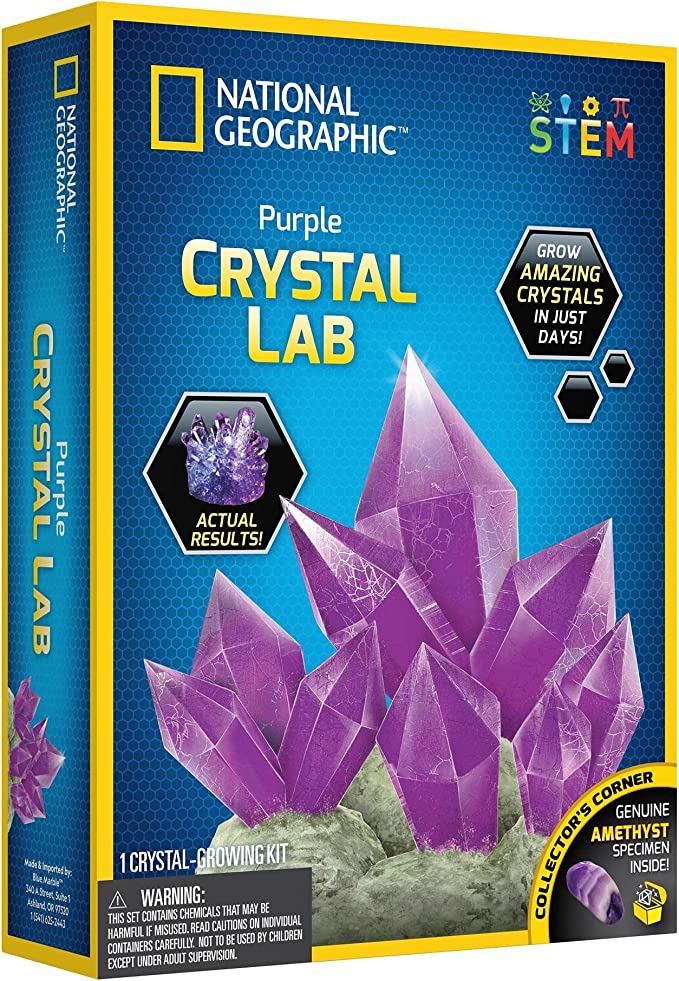 National Geographic Crystal Grow Purple