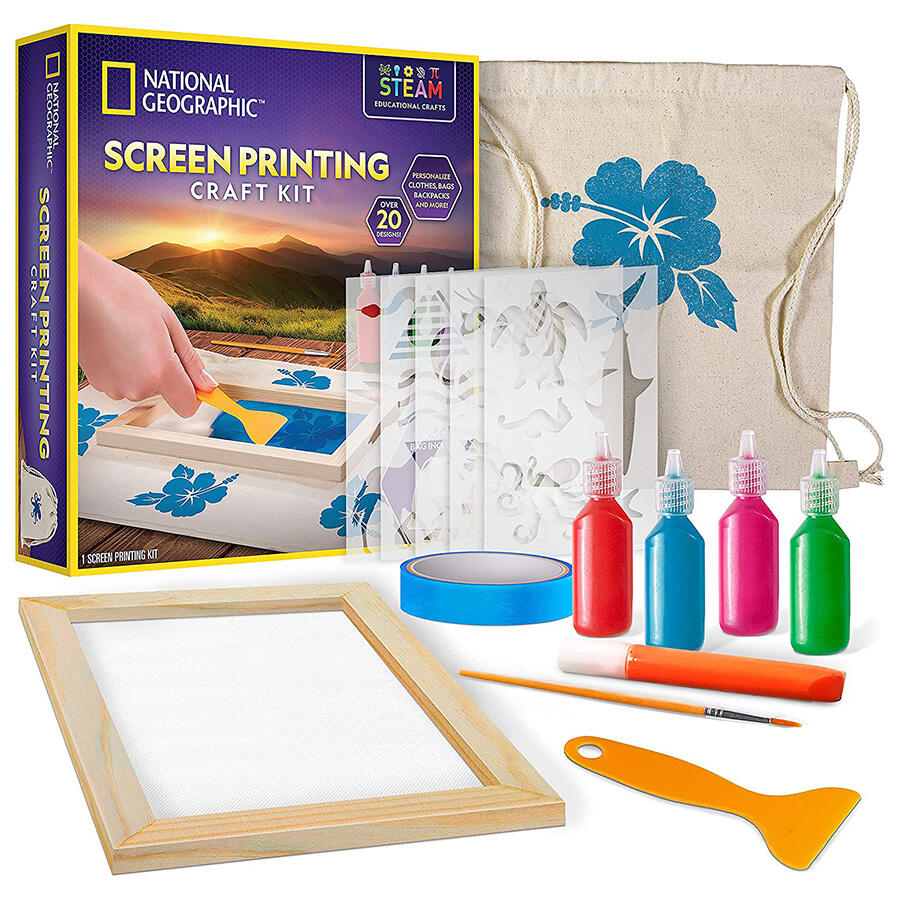 National Geographic Screen Printing Craft Kit