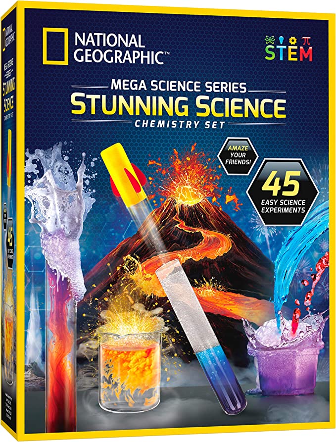 National Geographic Stunning Chemistry Set