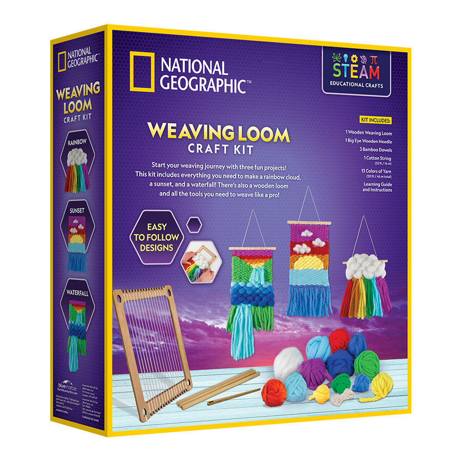 National Geographic Weaving Loom Craft Kit